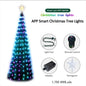 Christmas Tree Star Lights Smart RGB Christmas Light with Remote Timer Music Sync Bluetooth App Controlled Holiday Lighting