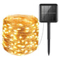 LED Solar Light Outdoor Garden Fairy String Light Led Twinkle Waterproof Lamp for Christmas Patio Tree Party 6m/12m/23m/33m